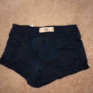 Dark navy Hollister shorts